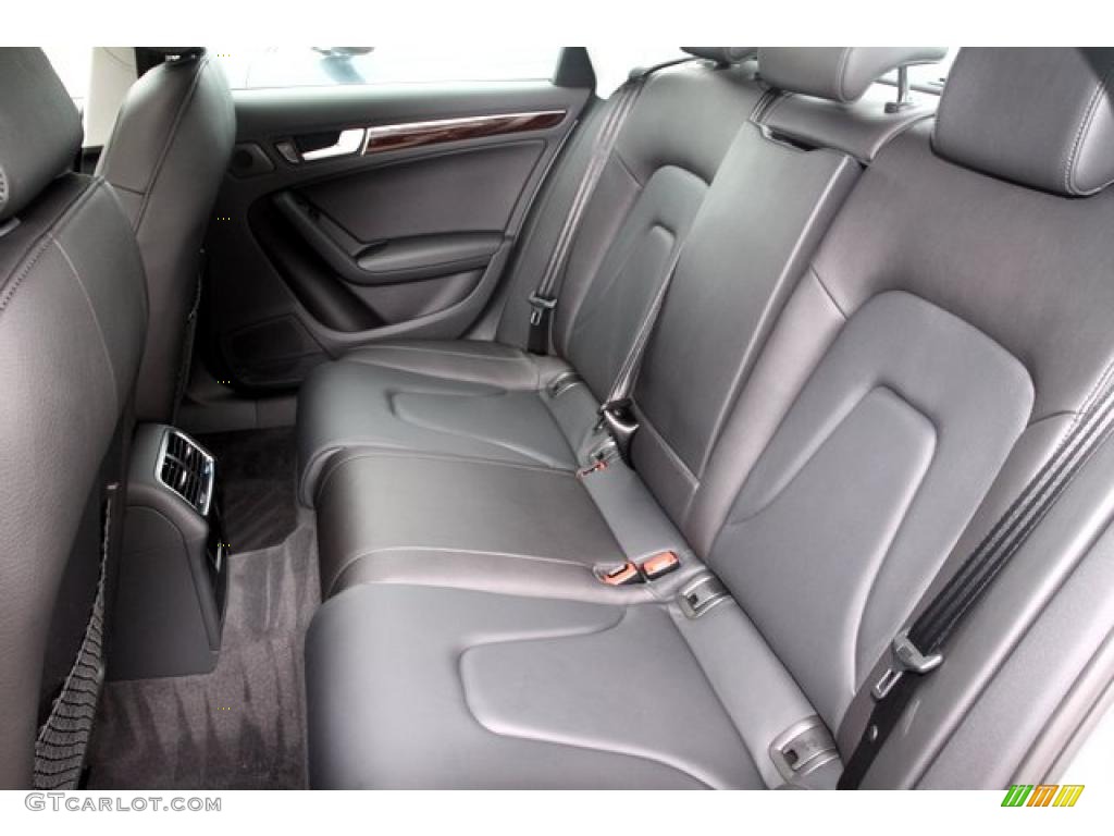 2011 A4 2.0T Sedan - Quartz Grey Metallic / Black photo #9