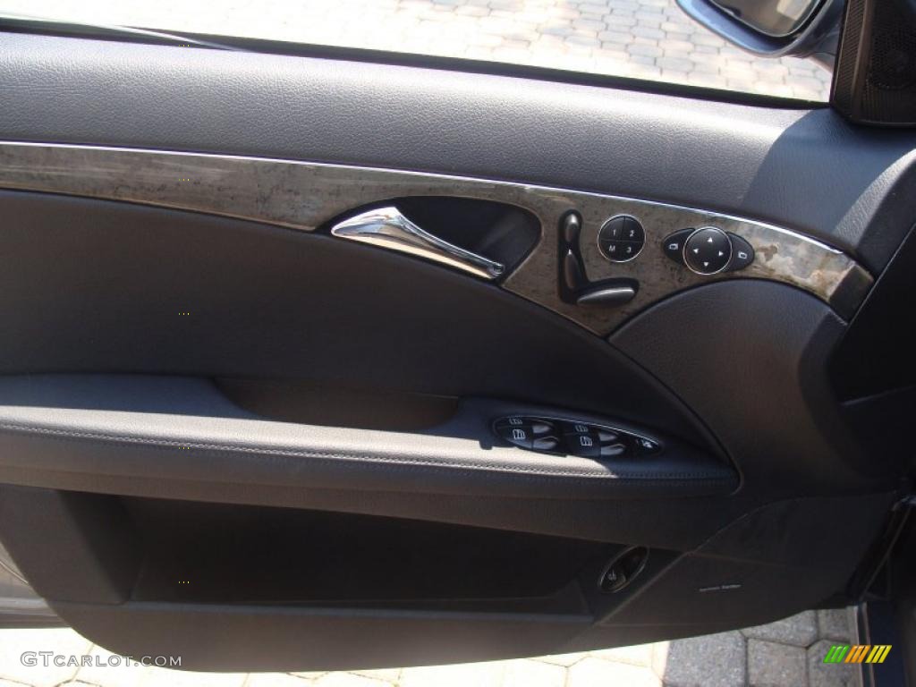 2008 E 350 4Matic Sedan - Flint Grey Metallic / Black photo #8