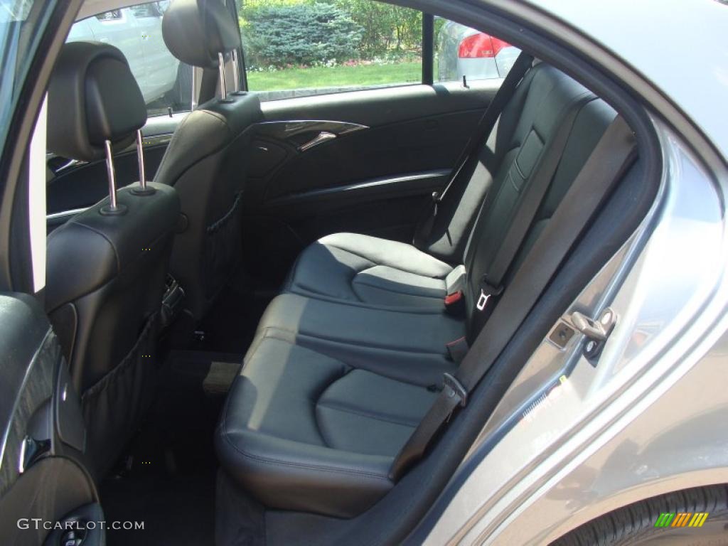 2008 E 350 4Matic Sedan - Flint Grey Metallic / Black photo #16