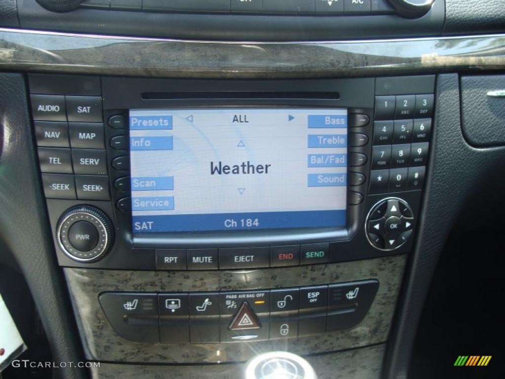 2008 E 350 4Matic Sedan - Flint Grey Metallic / Black photo #18