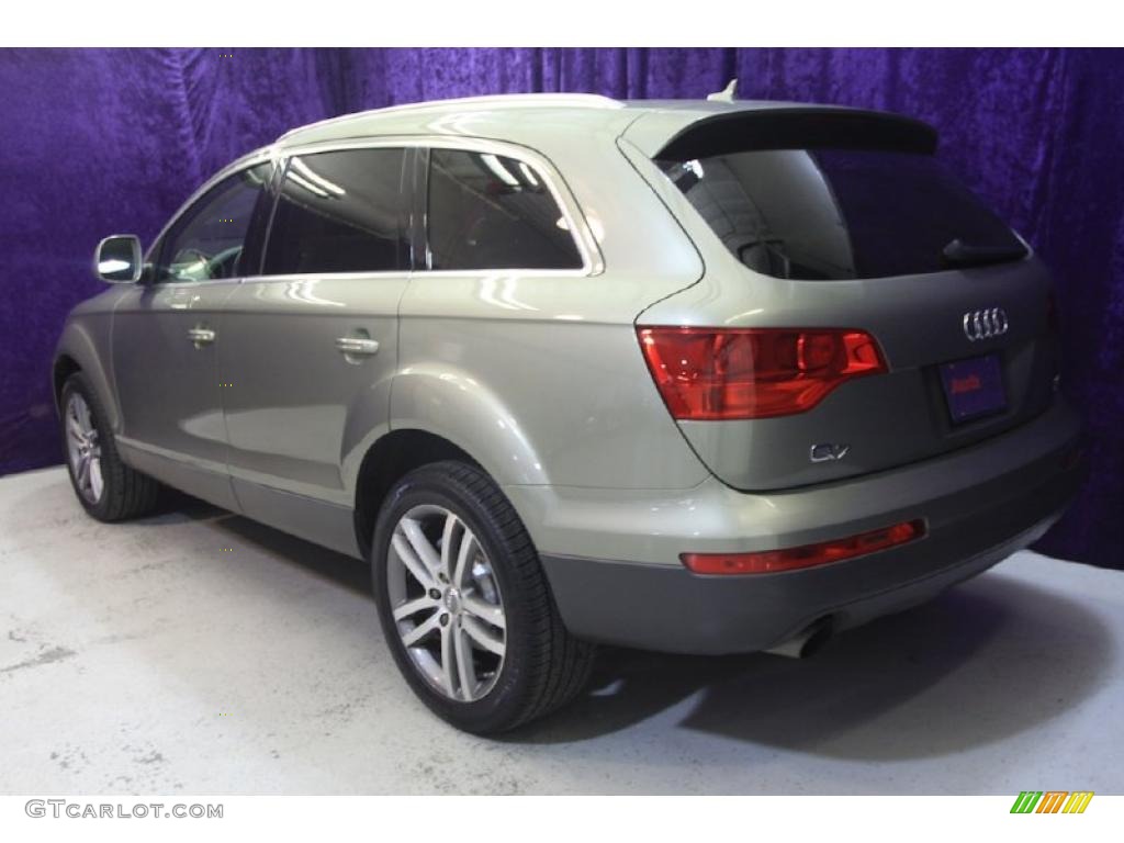 2007 Q7 3.6 Premium quattro - Sycamore Green Metallic / Limestone Grey photo #4