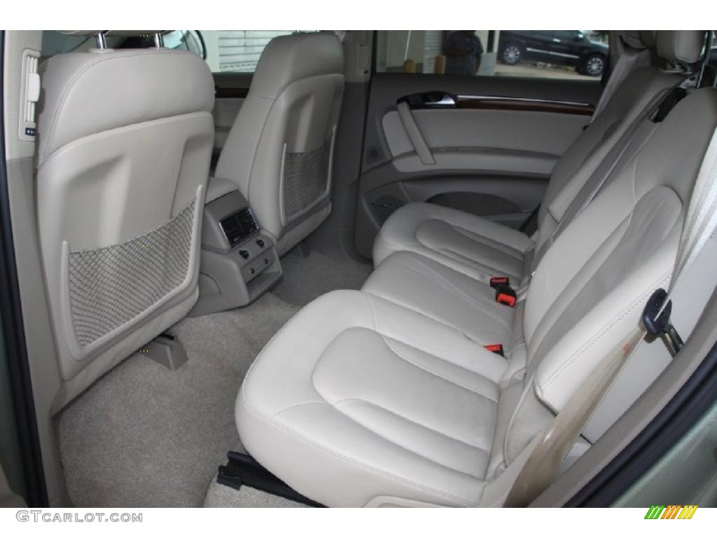 2007 Q7 3.6 Premium quattro - Sycamore Green Metallic / Limestone Grey photo #17