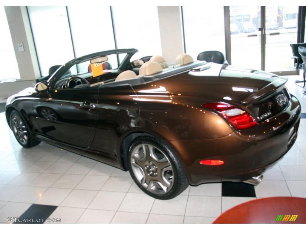 2007 Tigereye Mica Lexus Sc 430 Convertible 33329576 Photo 6 2007 Sc 430 Convertible Tigereye Mica Camel Photo 6