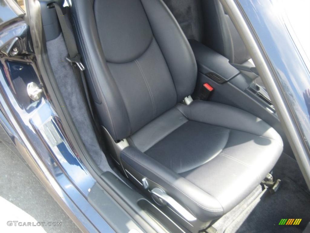 Sea Blue Interior 2007 Porsche Cayman Standard Cayman Model Photo #33419669