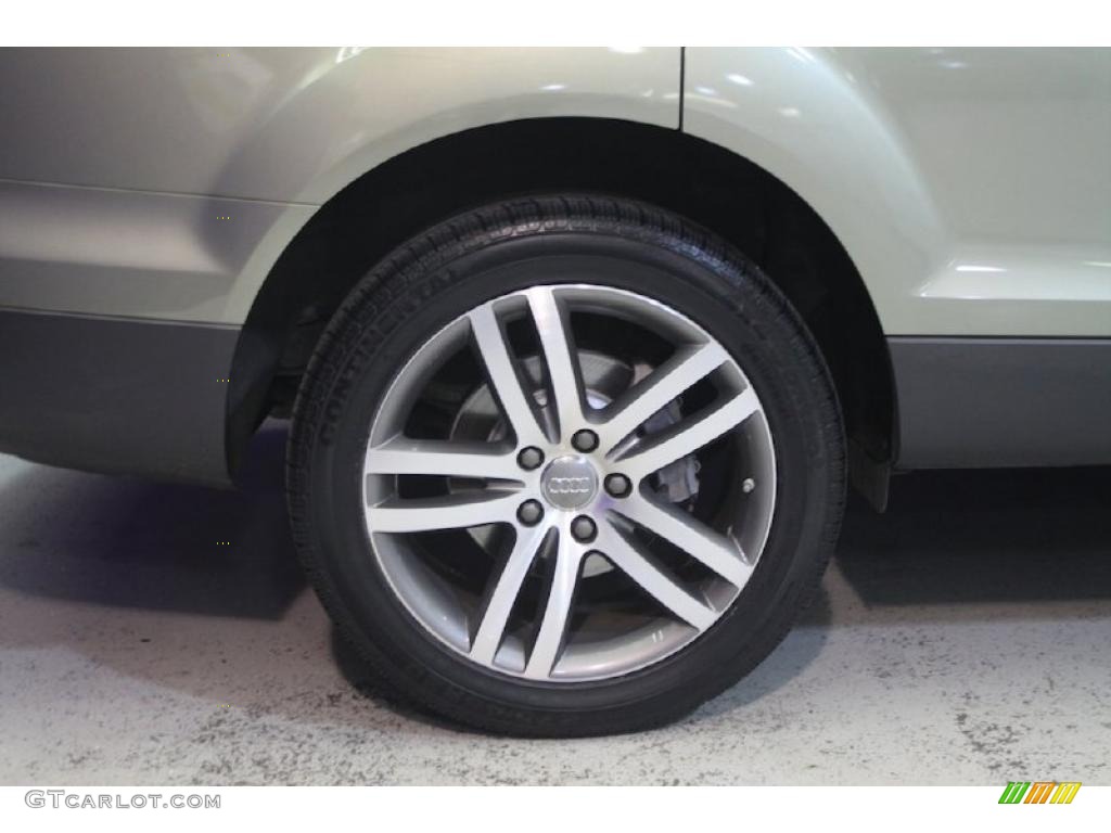 2007 Q7 3.6 Premium quattro - Sycamore Green Metallic / Limestone Grey photo #35