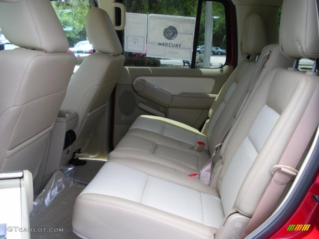 2010 Mountaineer V6 Premier - Sangria Red Metallic / Camel photo #6
