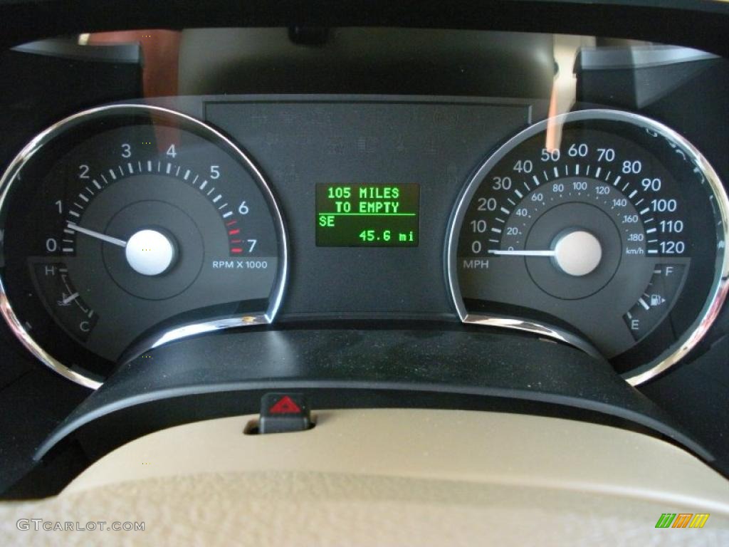 2010 Mountaineer V6 Premier - Sangria Red Metallic / Camel photo #10