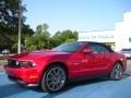 2011 Red Candy Metallic Ford Mustang GT Premium Convertible  photo #1
