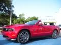 2011 Red Candy Metallic Ford Mustang GT Premium Convertible  photo #4