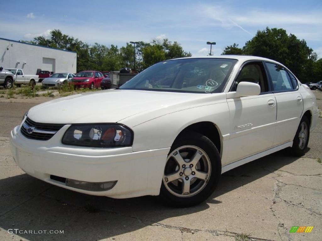 2004 Impala LS - White / Neutral Beige photo #1