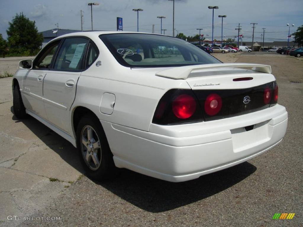 2004 Impala LS - White / Neutral Beige photo #3