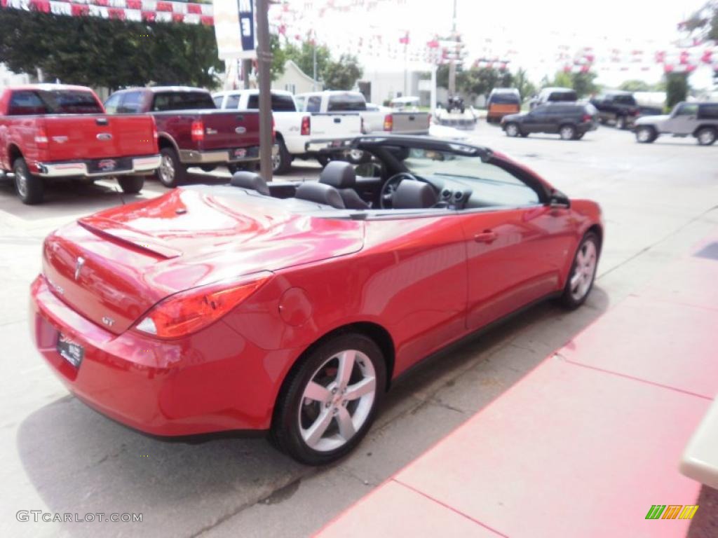 2007 G6 GT Convertible - Crimson Red / Ebony photo #9