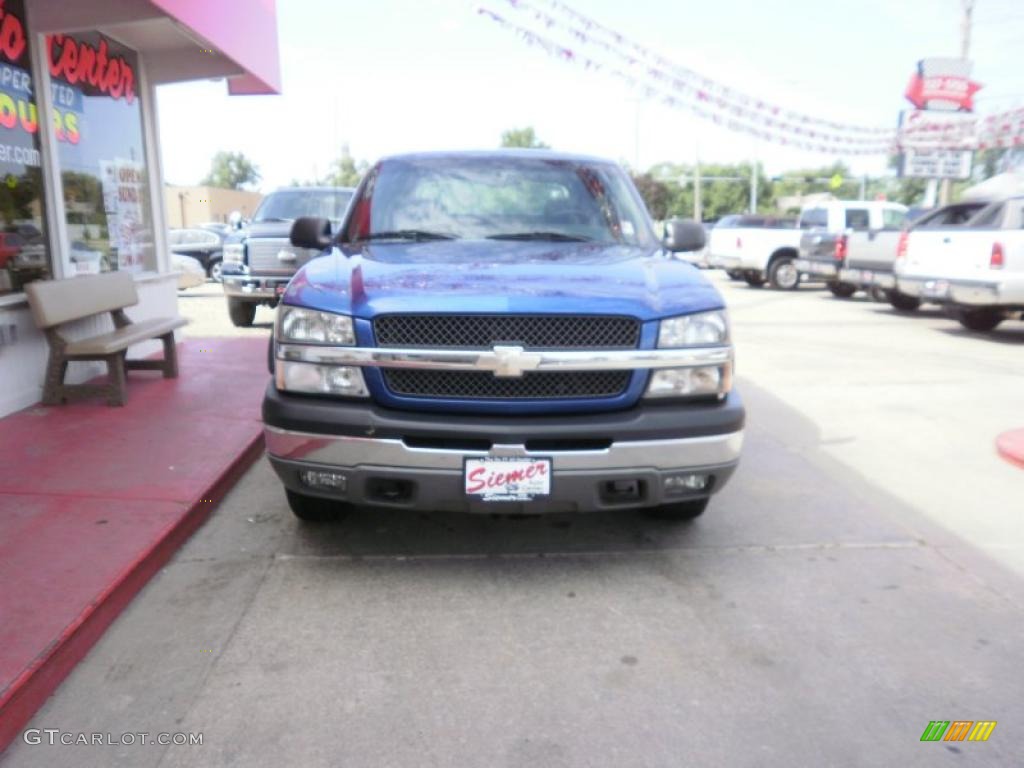 2003 Avalanche 1500 4x4 - Arrival Blue / Dark Charcoal photo #20