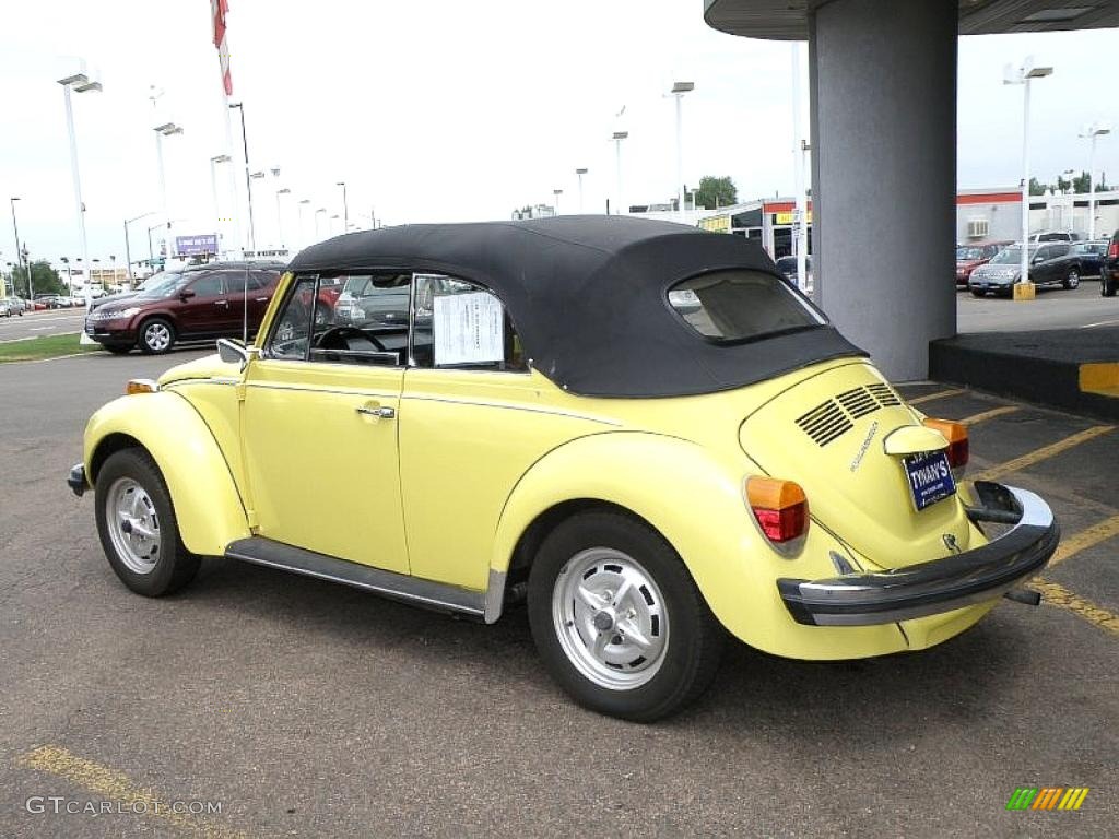 1978 Beetle Coupe - Yellow / Beige photo #4