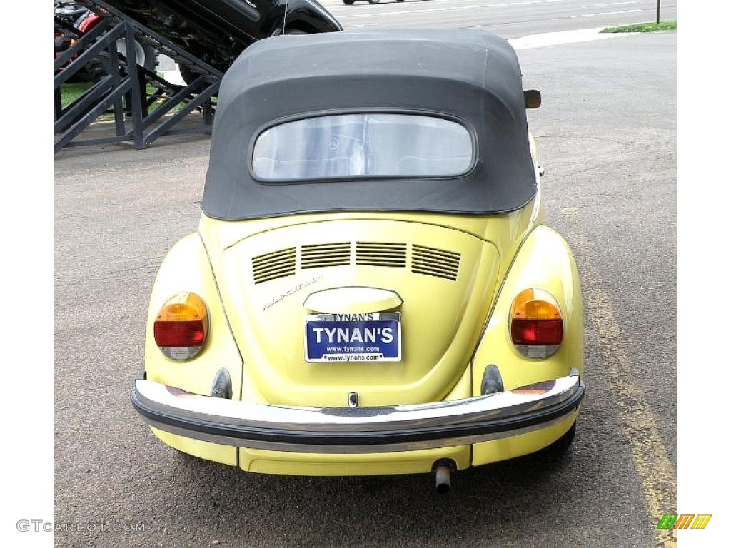 1978 Beetle Coupe - Yellow / Beige photo #5