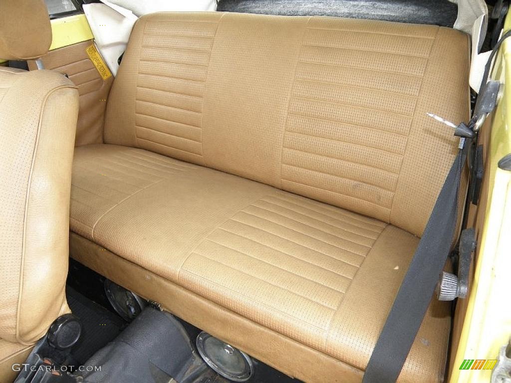 1978 Beetle Coupe - Yellow / Beige photo #8