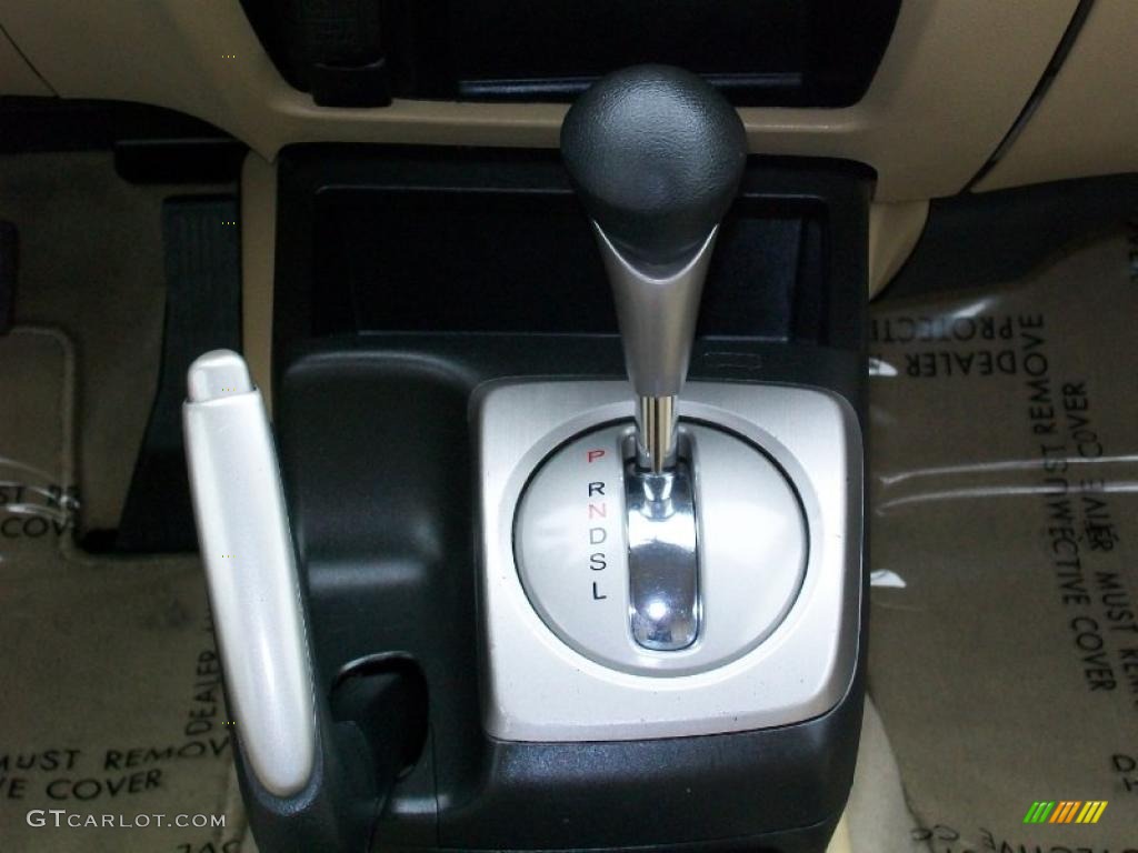 2007 Civic Hybrid Sedan - Galaxy Gray Metallic / Ivory photo #35