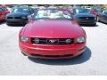 2007 Redfire Metallic Ford Mustang V6 Deluxe Convertible  photo #14