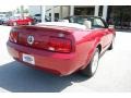 2007 Redfire Metallic Ford Mustang V6 Deluxe Convertible  photo #16