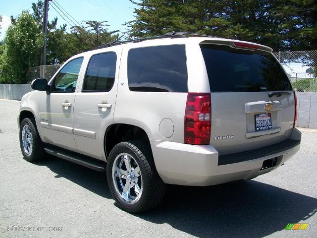 2007 Tahoe LT 4x4 - Gold Mist Metallic / Light Cashmere/Ebony photo #5