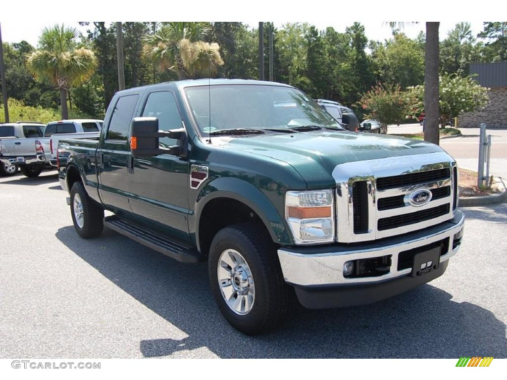 Forest Green Metallic Ford F250 Super Duty