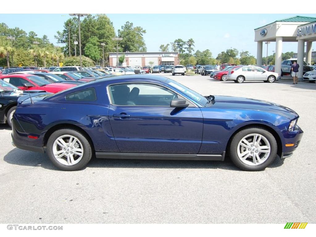 2010 Mustang V6 Coupe - Kona Blue Metallic / Charcoal Black photo #13