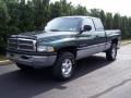 2000 Forest Green Pearlcoat Dodge Ram 1500 SLT Extended Cab 4x4  photo #2