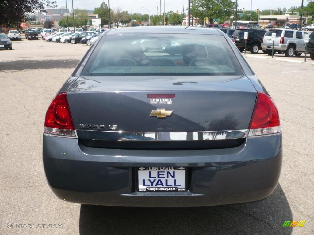 2009 Impala LS - Slate Metallic / Ebony photo #5