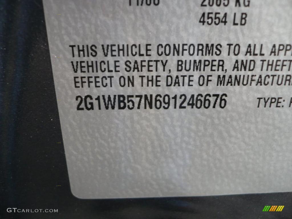 2009 Impala LS - Slate Metallic / Ebony photo #27