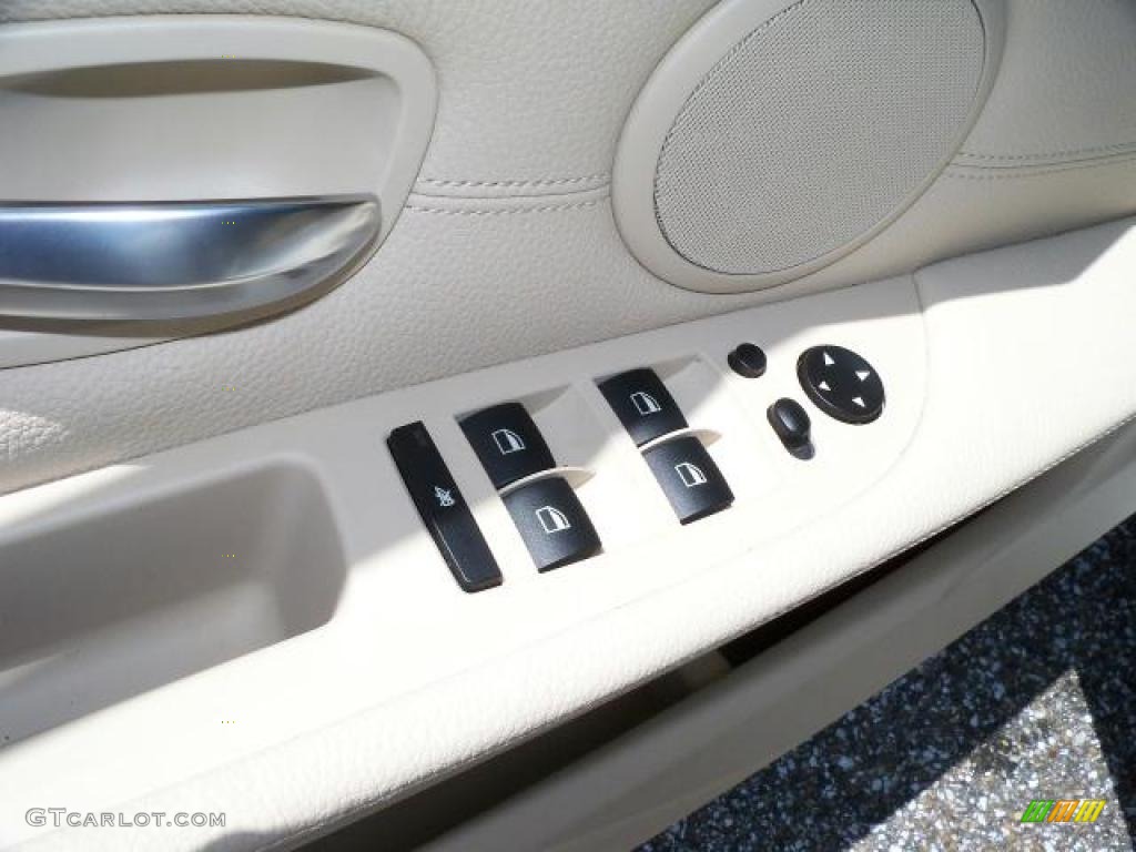 2008 5 Series 528i Sedan - Alpine White / Cream Beige Dakota Leather photo #15