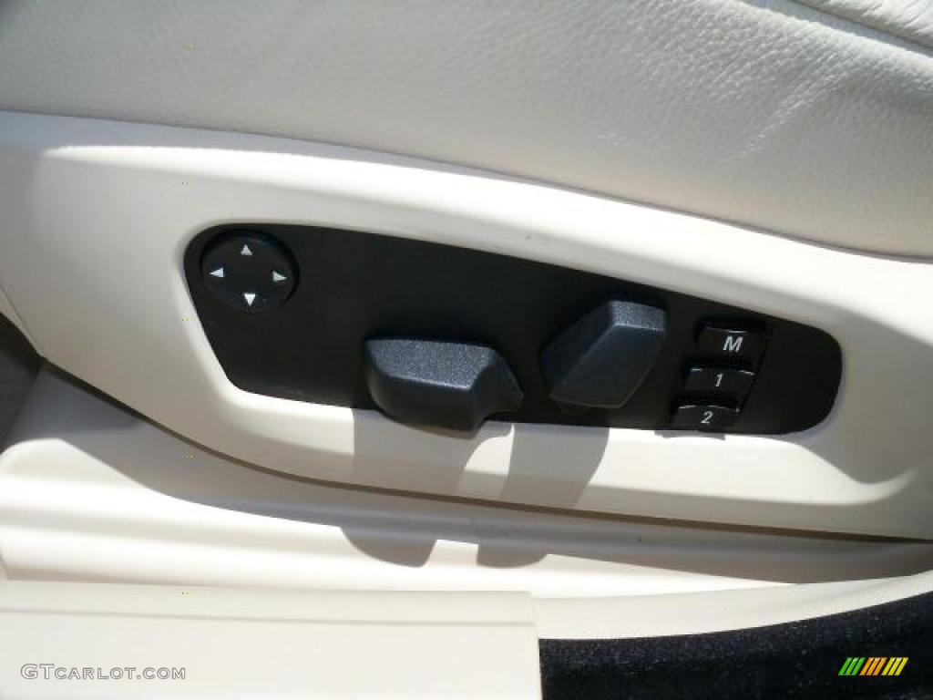 2008 5 Series 528i Sedan - Alpine White / Cream Beige Dakota Leather photo #16