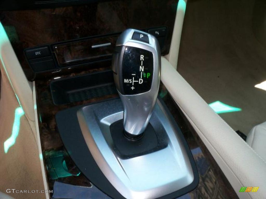 2008 5 Series 528i Sedan - Alpine White / Cream Beige Dakota Leather photo #25