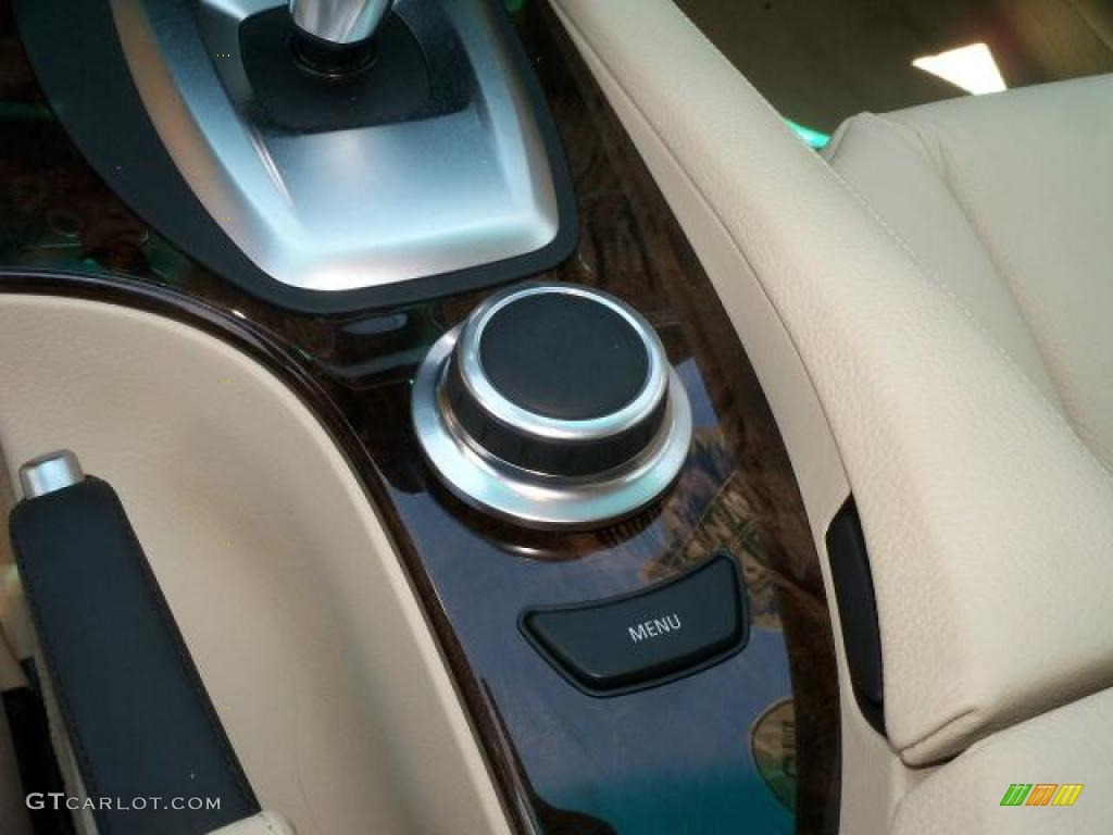 2008 5 Series 528i Sedan - Alpine White / Cream Beige Dakota Leather photo #26