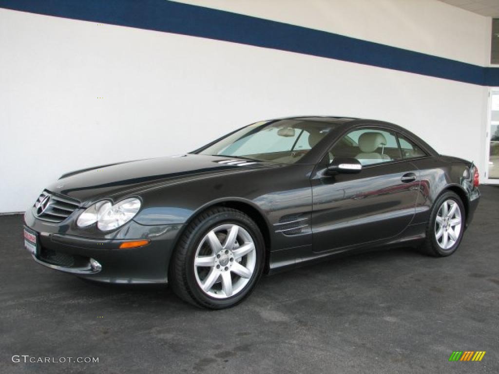 2003 SL 500 Roadster - designo Graphite Metallic / Ash photo #1