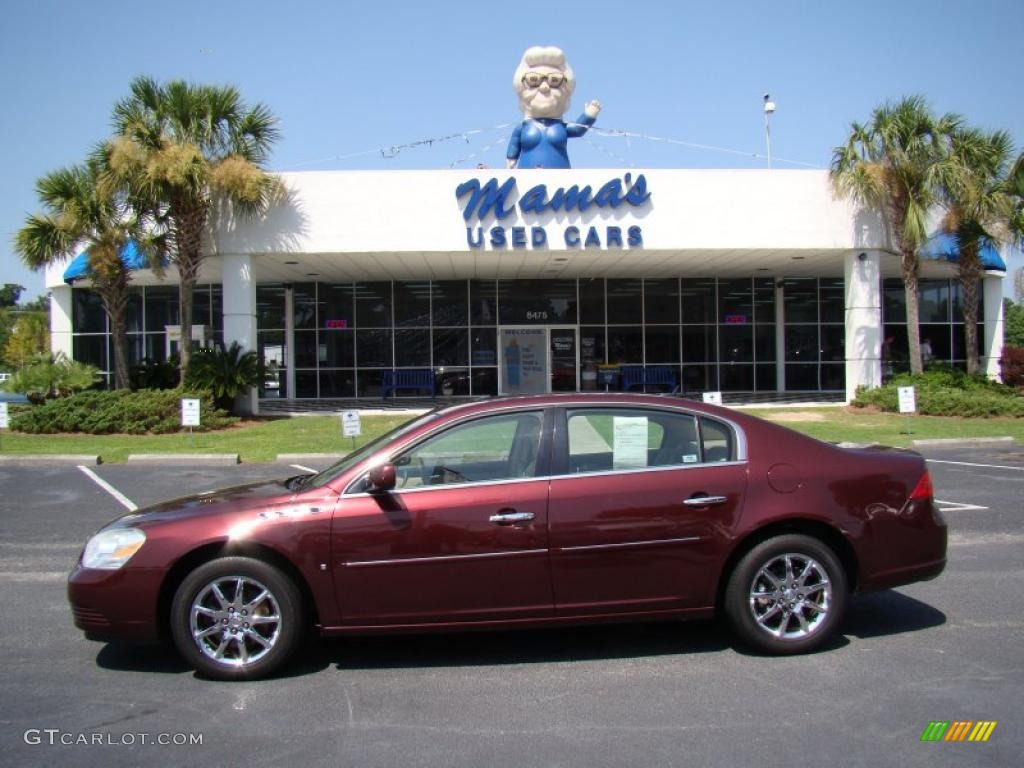 2006 Lucerne CXL - Dark Garnet Red Metallic / Cashmere photo #1