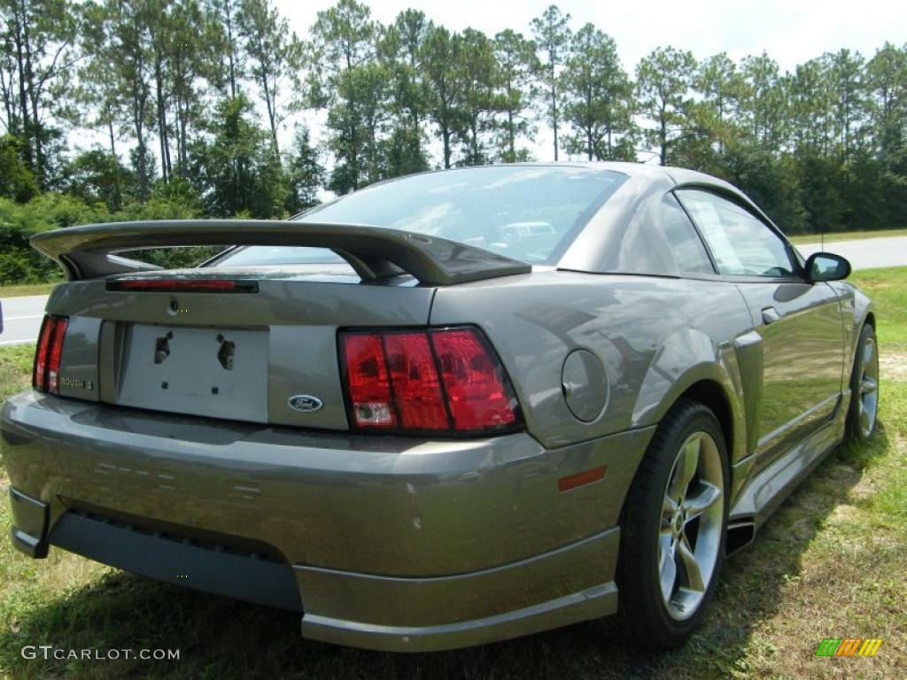 2002 Mustang GT Coupe - Mineral Grey Metallic / Dark Charcoal photo #5