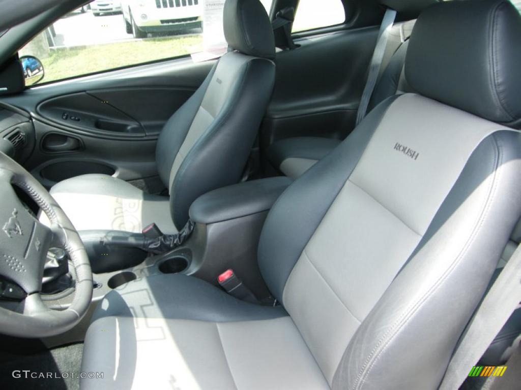 2002 Mustang GT Coupe - Mineral Grey Metallic / Dark Charcoal photo #15