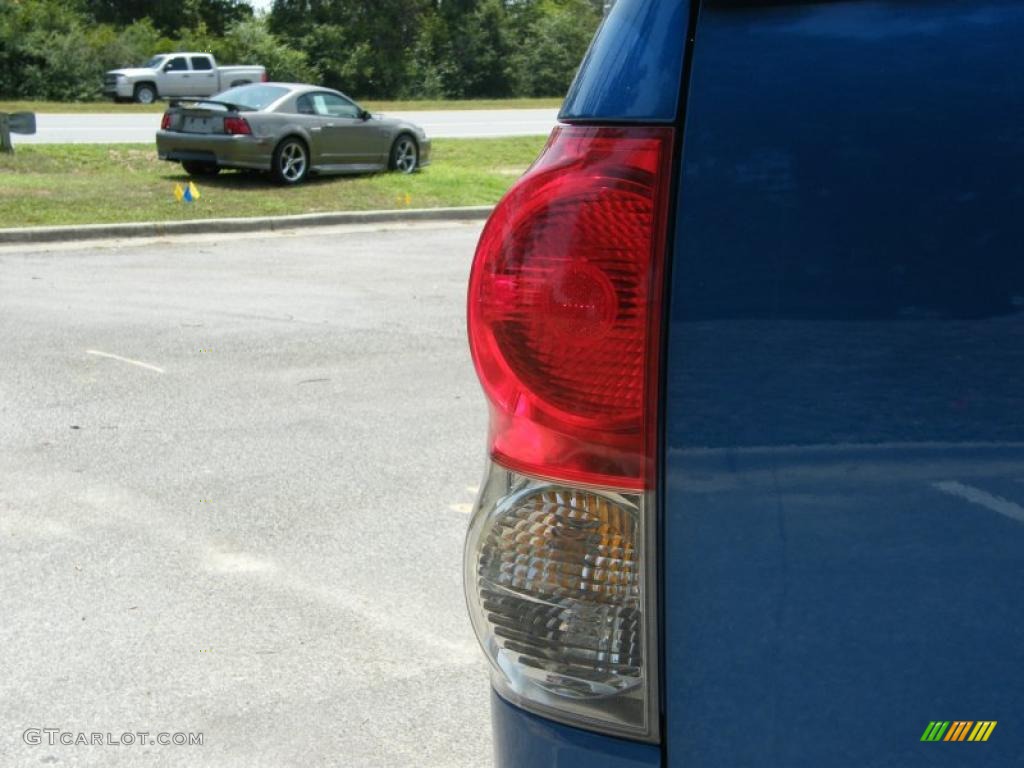 2007 Tundra SR5 Double Cab - Blue Streak Metallic / Graphite Gray photo #10