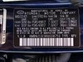  2008 Veracruz GLS Deep Blue Metallic Color Code 5Q
