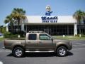 2001 Gold Rush Metallic Nissan Frontier SE V6 Crew Cab  photo #38