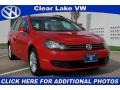 Salsa Red - Jetta TDI SportWagen Photo No. 1