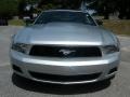 2010 Brilliant Silver Metallic Ford Mustang V6 Convertible  photo #8