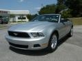 2010 Brilliant Silver Metallic Ford Mustang V6 Convertible  photo #13