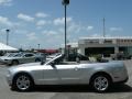 2010 Brilliant Silver Metallic Ford Mustang V6 Convertible  photo #14