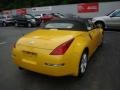 2005 Ultra Yellow Metallic Nissan 350Z Touring Roadster  photo #4