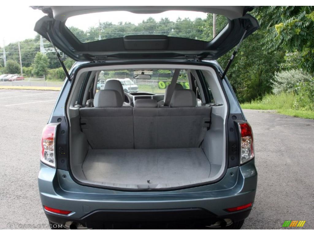 2009 Forester 2.5 X - Sage Green Metallic / Platinum photo #7