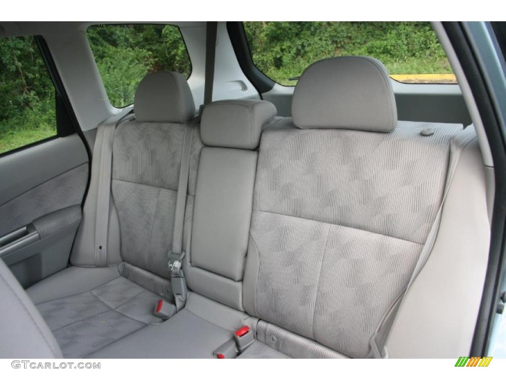 2009 Forester 2.5 X - Sage Green Metallic / Platinum photo #12