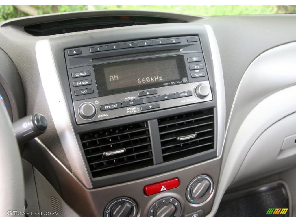 2009 Forester 2.5 X - Sage Green Metallic / Platinum photo #22