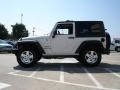 2010 Stone White Jeep Wrangler Sport 4x4  photo #6