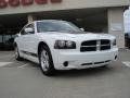 2010 Stone White Dodge Charger 3.5L  photo #1